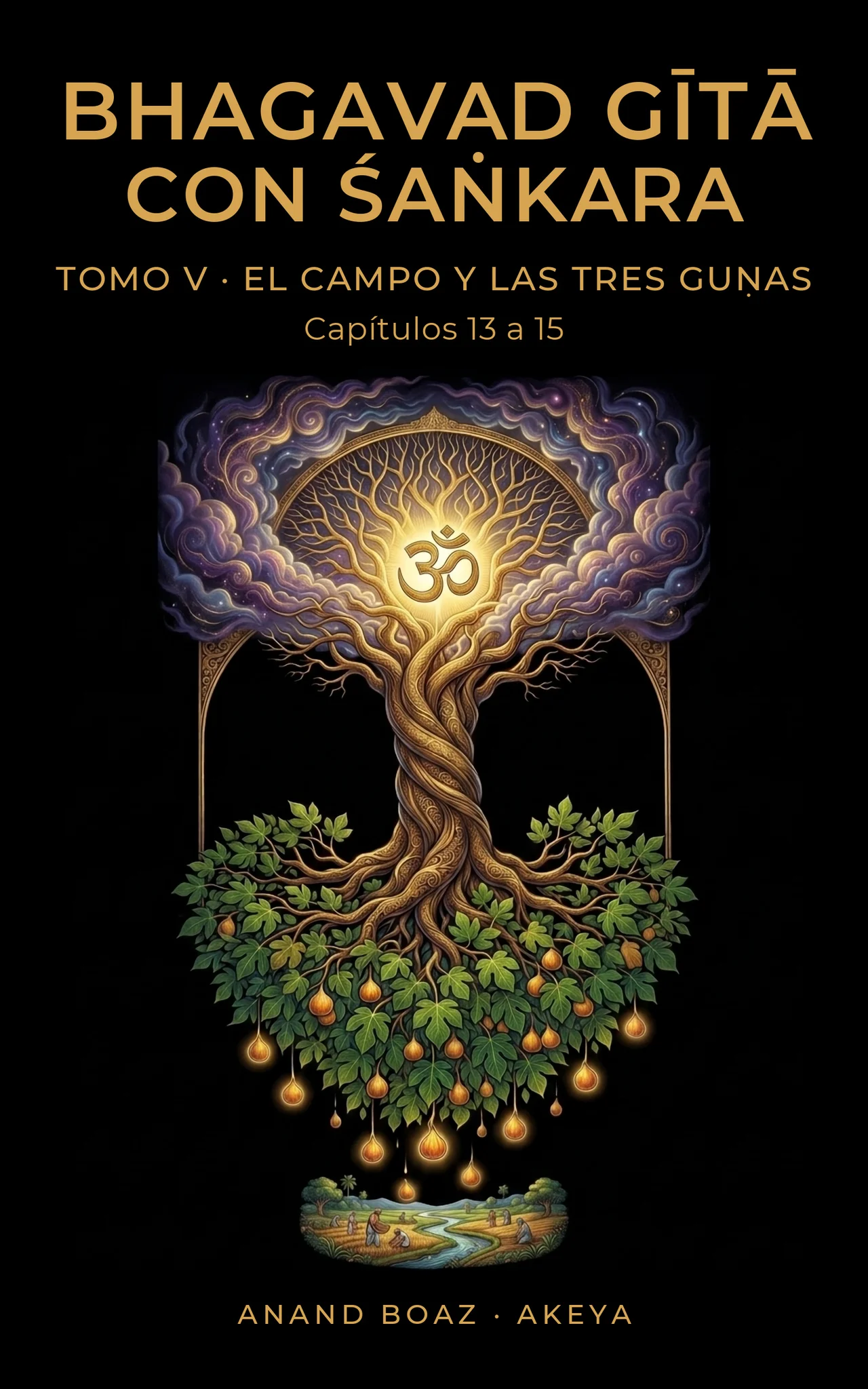 Portada: Comentario a la Bhagavad Gītā · Tomo V
